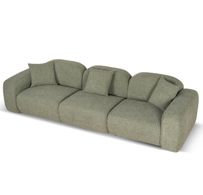 4 Seater Sofa - Coral Light Green