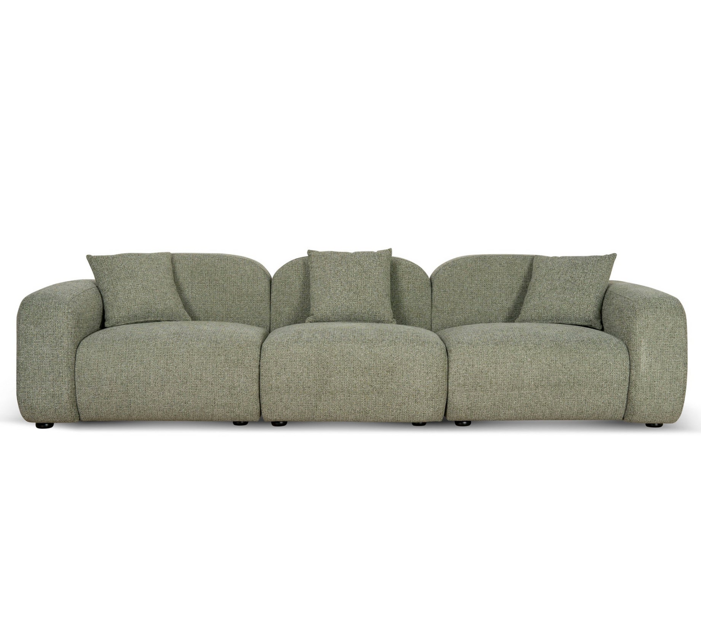 4 Seater Sofa - Coral Light Green