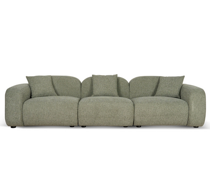 4 Seater Sofa - Coral Light Green
