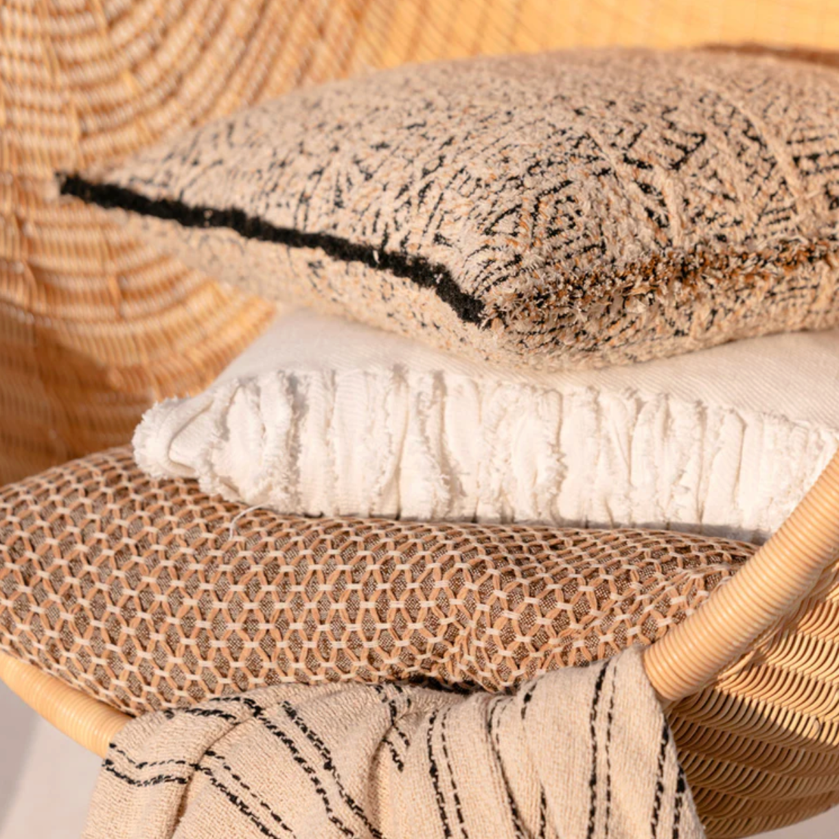 Beehives Dusk Cushion