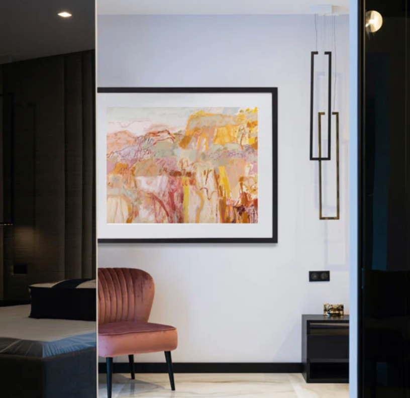 Arrernte Country Art Print