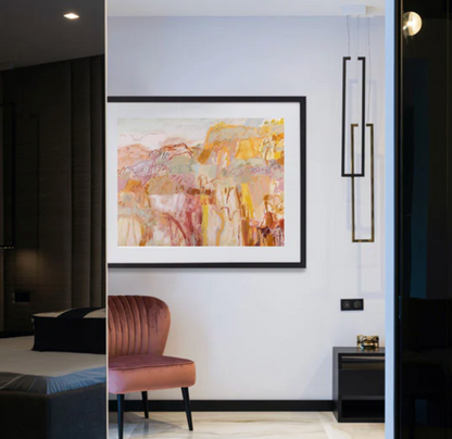 Arrernte Country Art Print