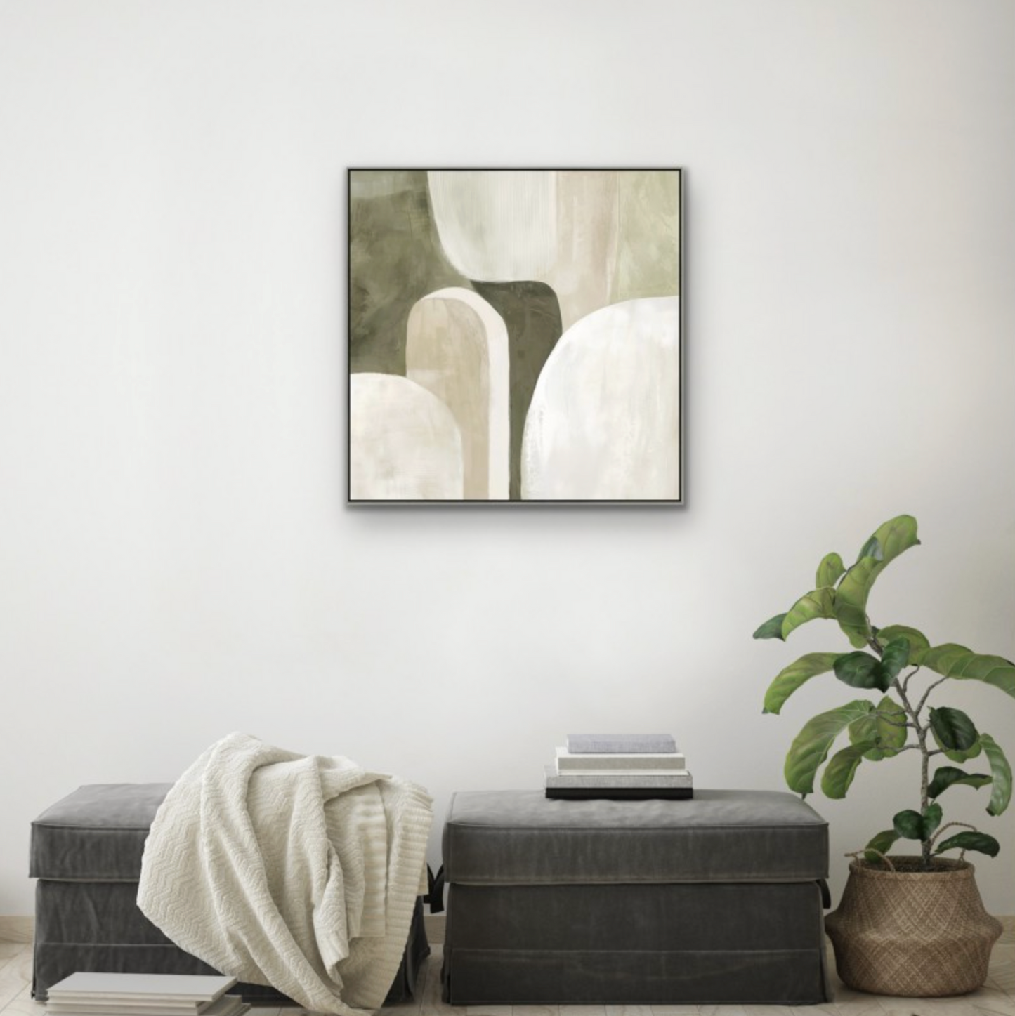 Green Abstract Artwork