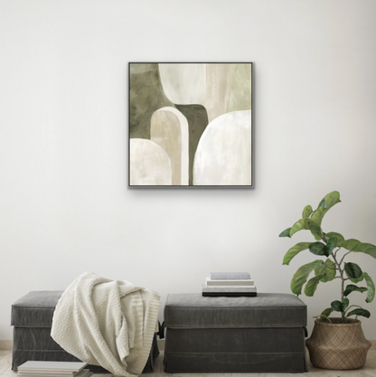 Green Abstract Artwork