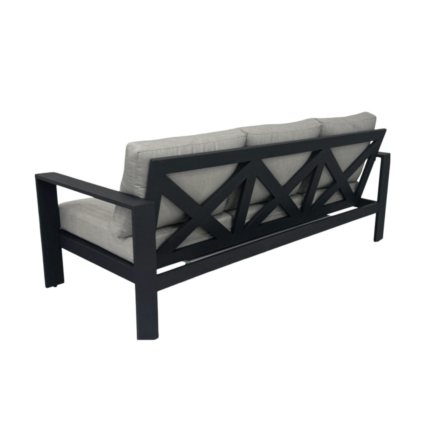 Dark Grey 4 Piece Outdoor Lounge
