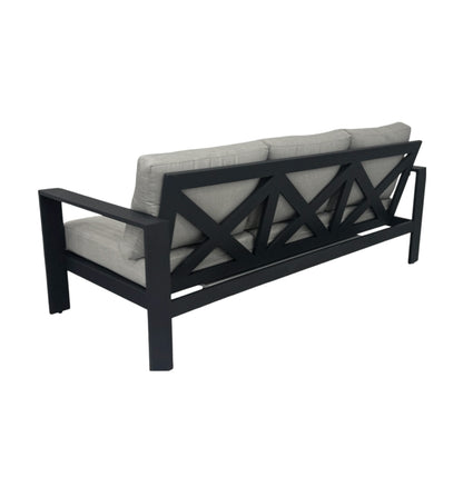 Dark Grey 4 Piece Outdoor Lounge
