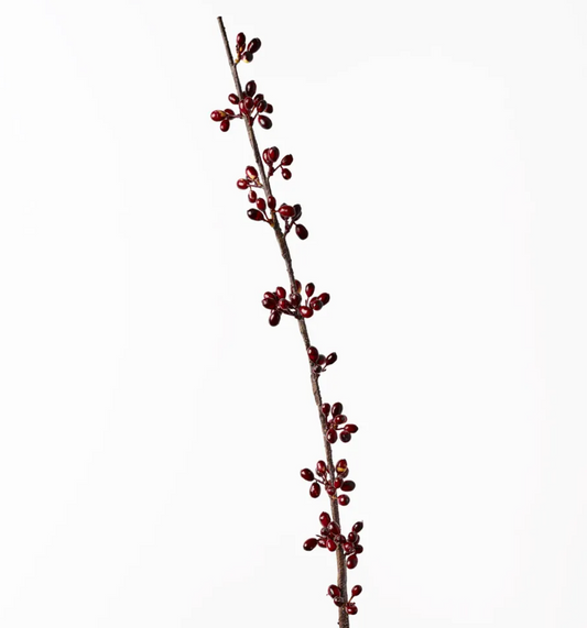 Coffee Bean Spray - Burgundy