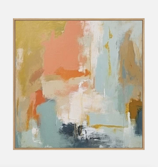 Vibrant Serenity I - Canvas