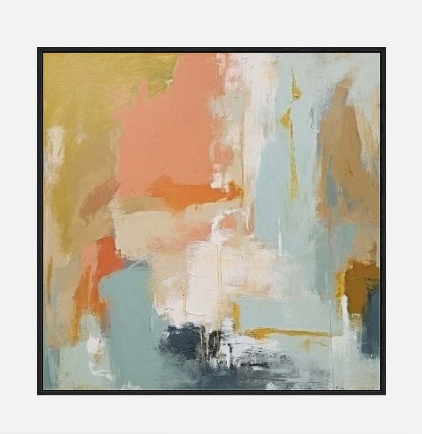 Vibrant Serenity I - Canvas