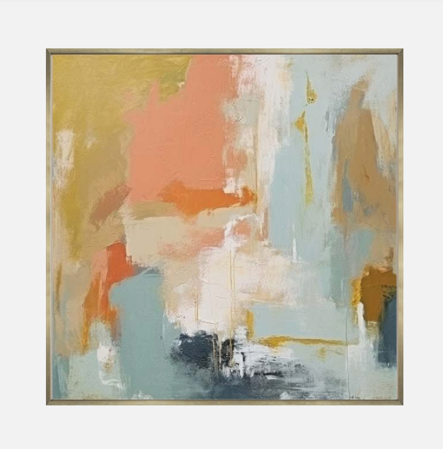 Vibrant Serenity I - Canvas