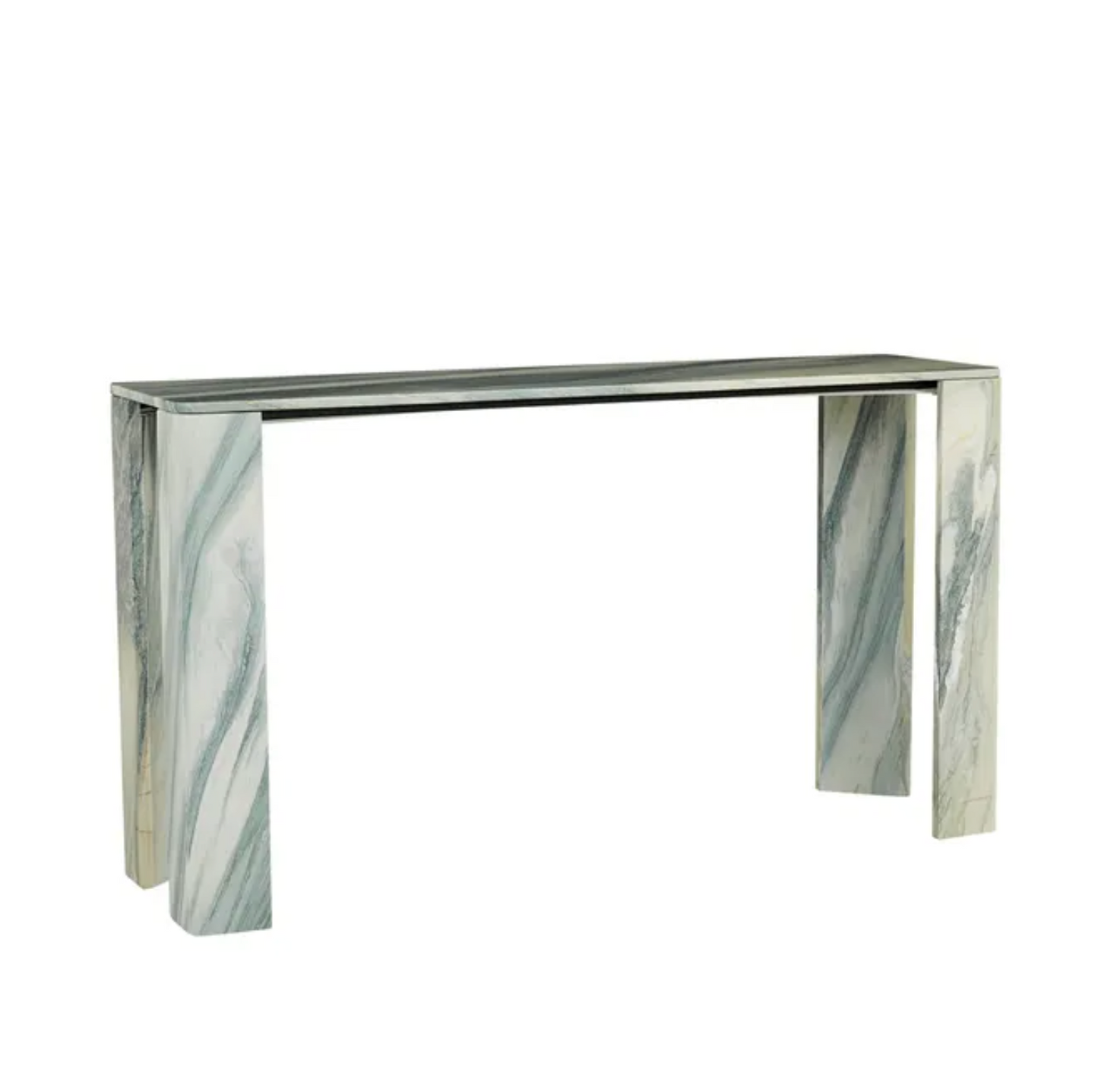 Marble Slab Console Table