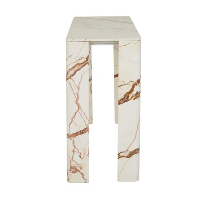 Marble Slab Console Table