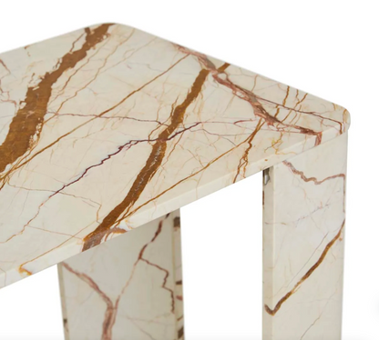 Marble Slab Console Table