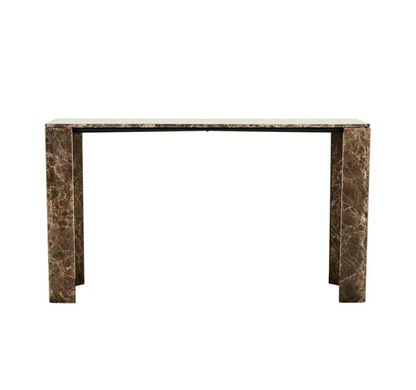 Marble Slab Console Table