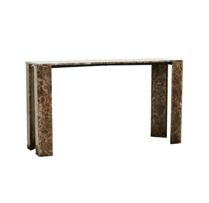 Marble Slab Console Table