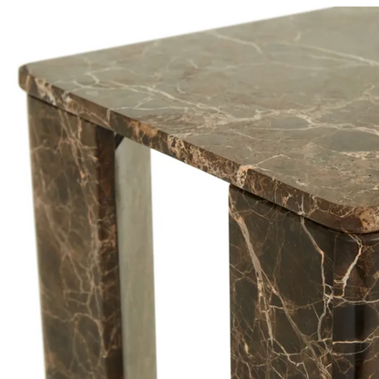 Marble Slab Console Table