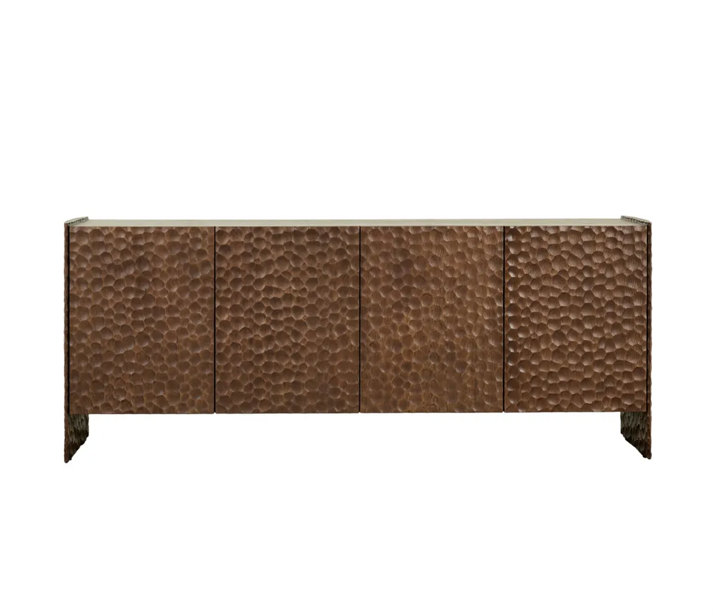 Mocha Oak Carved Buffet