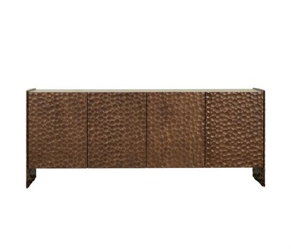 Mocha Oak Carved Buffet