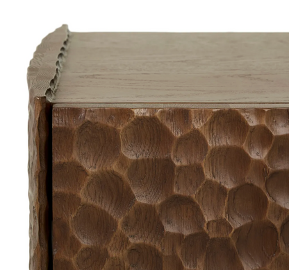 Mocha Oak Carved Buffet