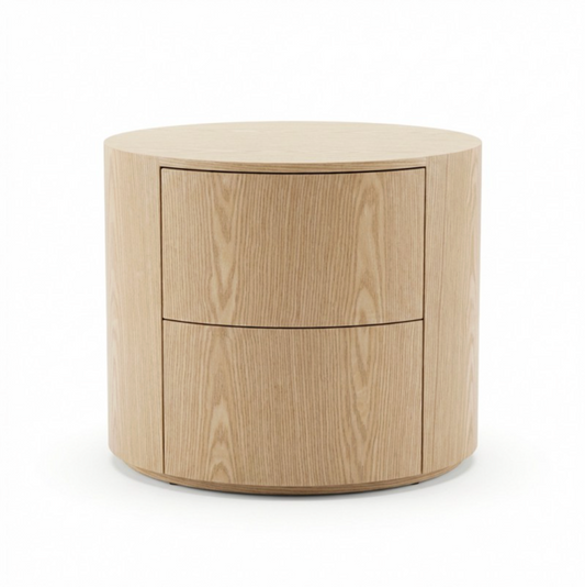 Maximilian Oak Bedside Table