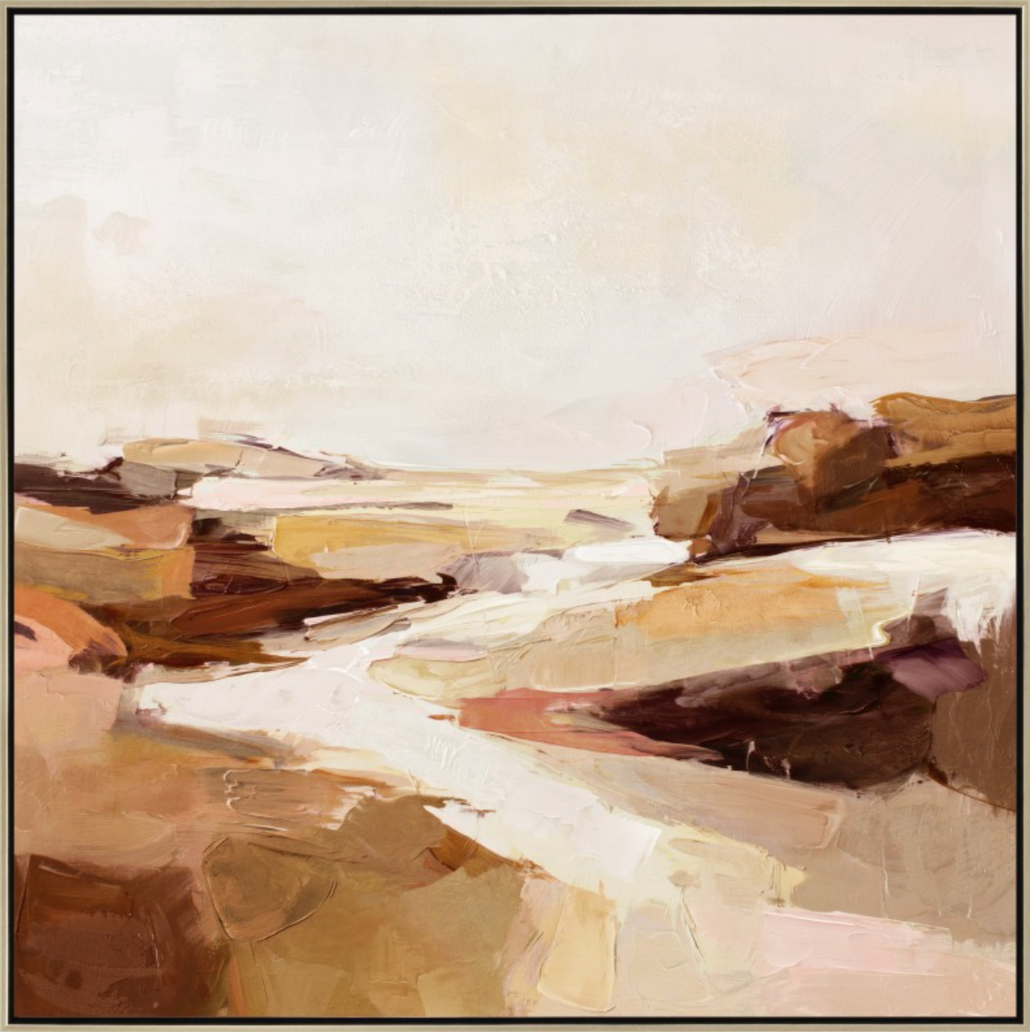 Mountain Trail Abstract Artwork