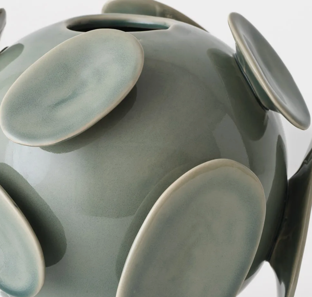 Olavo Round Vase - Sage Green