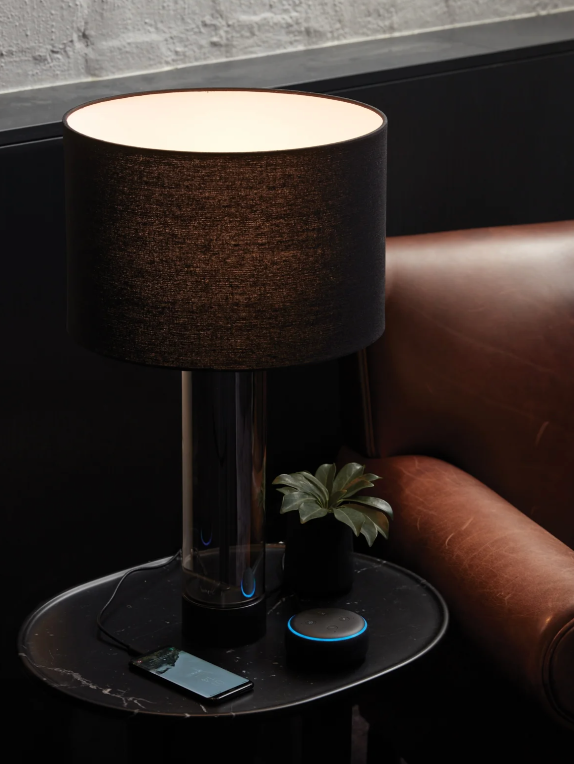 Touch Table Lamp with USB Port