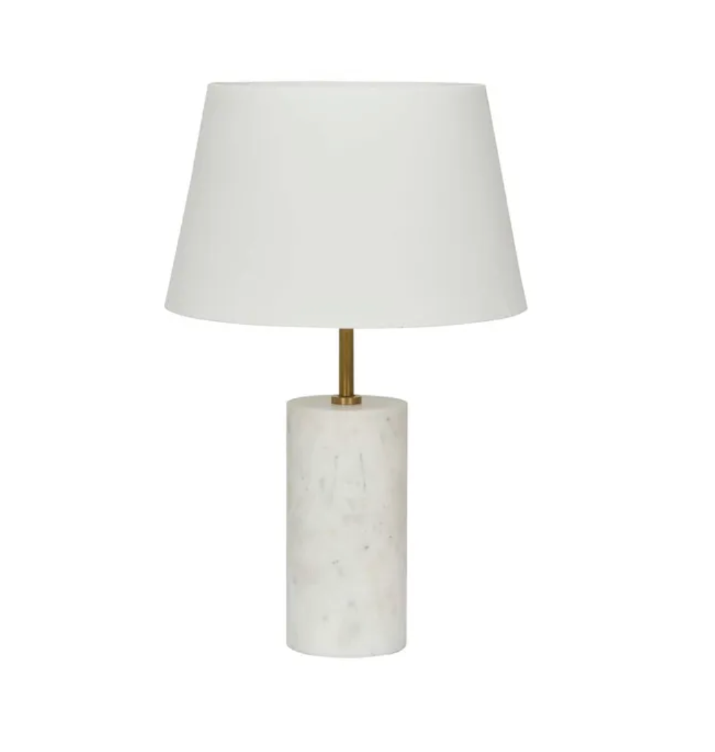 Easton Matt Marble Table Lamp