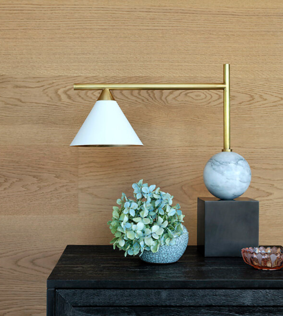 Arturo Marble Desk Lamp