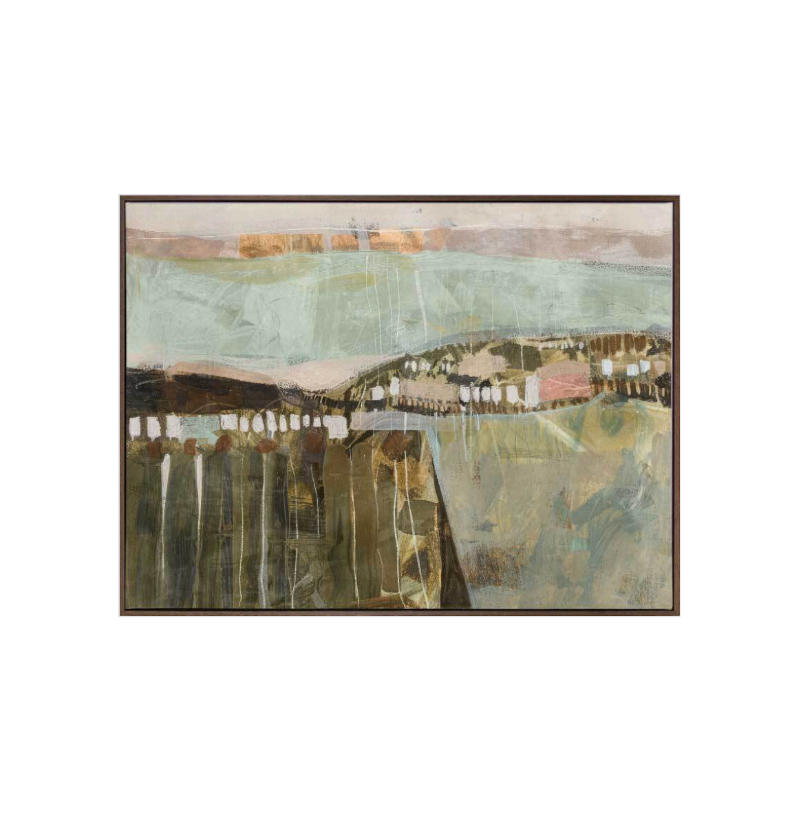 Valleys I Canvas Art Print