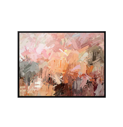 Express Yourself Pink Canvas Art Print