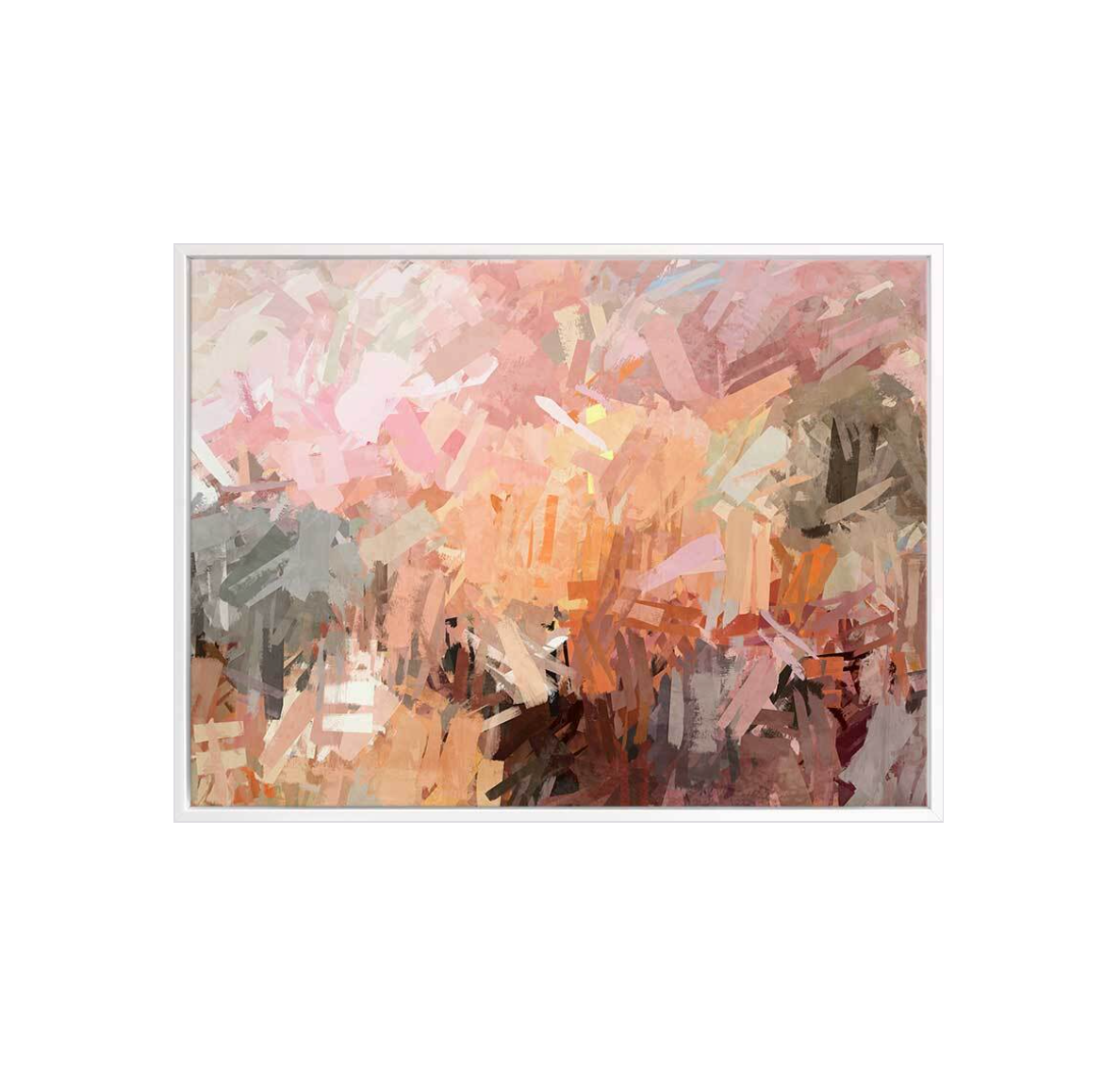 Express Yourself Pink Canvas Art Print