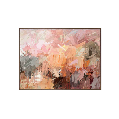 Express Yourself Pink Canvas Art Print