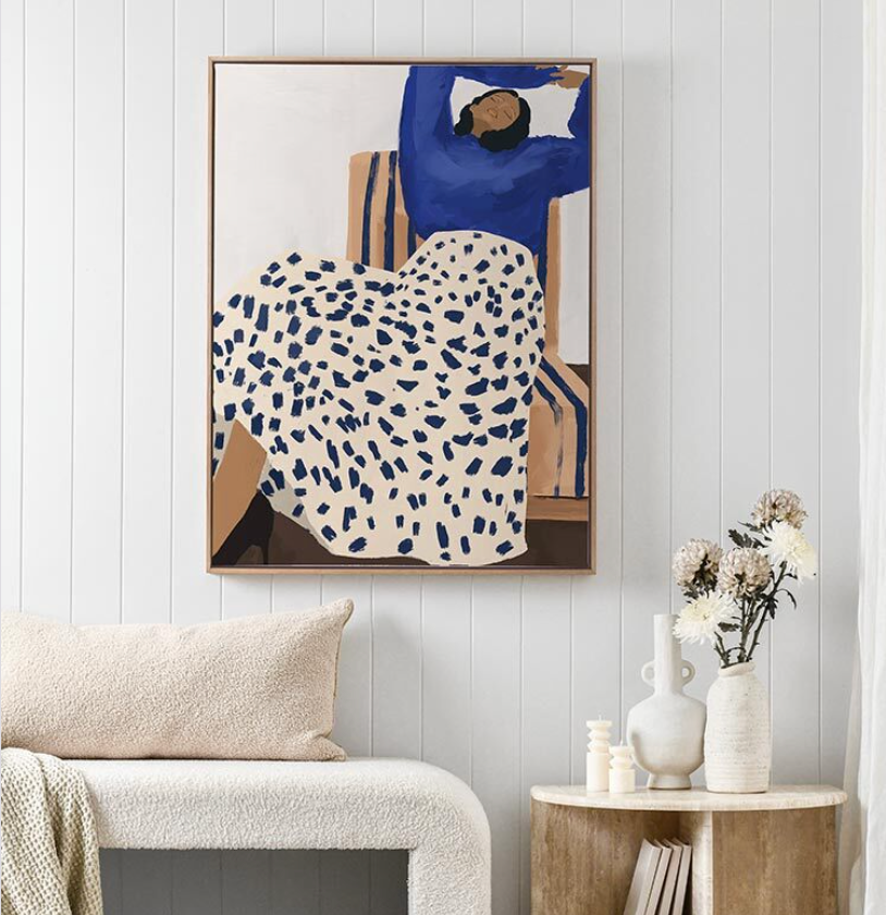 Delilah Daydreaming Canvas Art Print