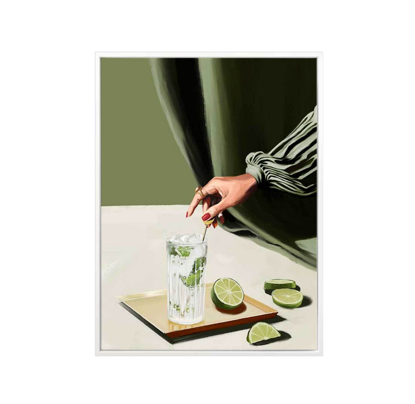 Mojito Canvas Art Print