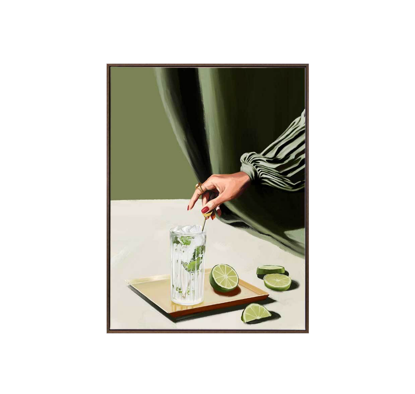 Mojito Canvas Art Print