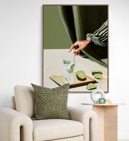 Mojito Canvas Art Print