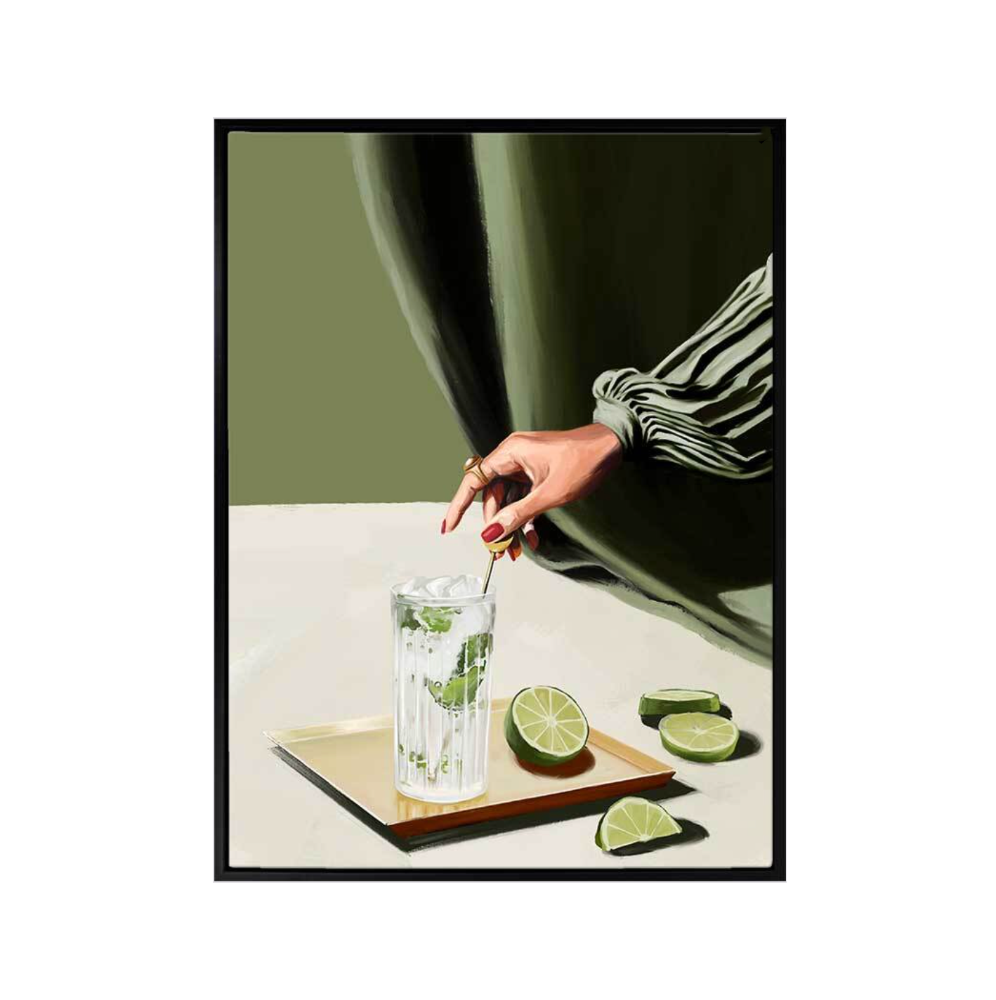 Mojito Canvas Art Print