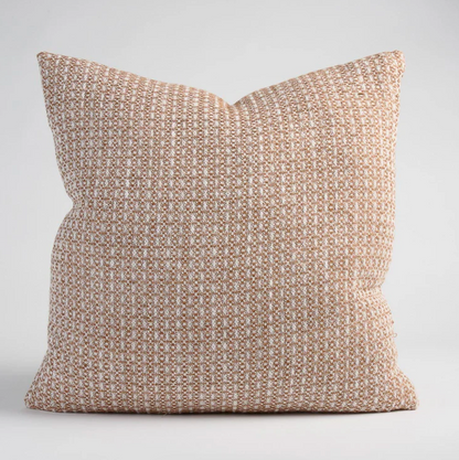 Noah Cushion - Nutmeg/Off White