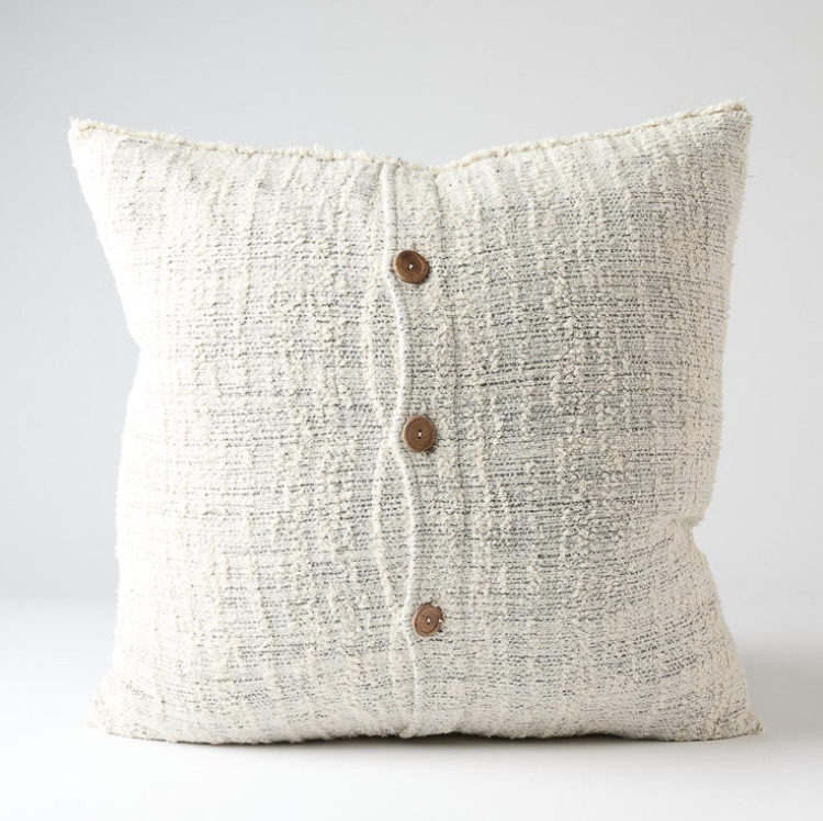 Ida Cushion - Off White/Slate