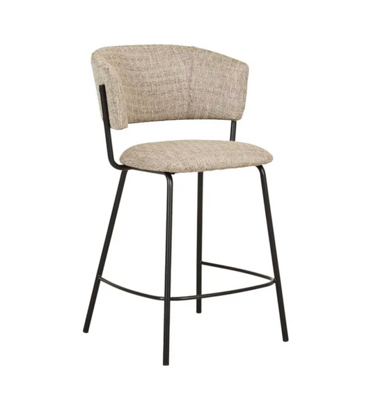 Rounded Cushion Dining Chair