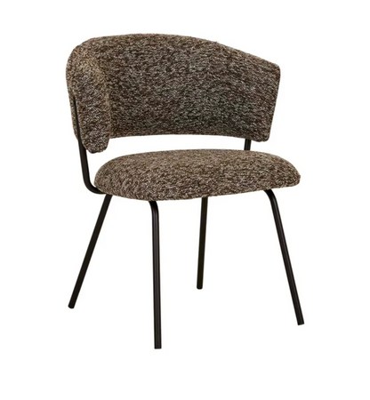 Rounded Cushions Dining Chair