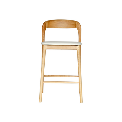 Curved Back Polyurethane Bar Stool