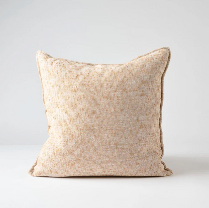 Nutmeg Textured Cushion - Linen/Cotton