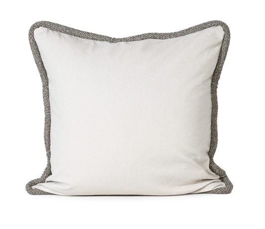 Cappuccino Mohair – Fabric Cushion – 57 X 57