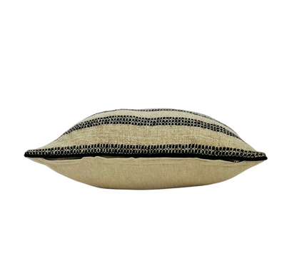 Savanna Cushion 50x50cm Natural & Black Multi
