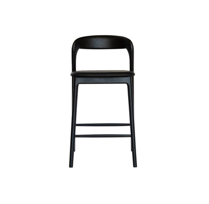 Curved Back Polyurethane Bar Stool