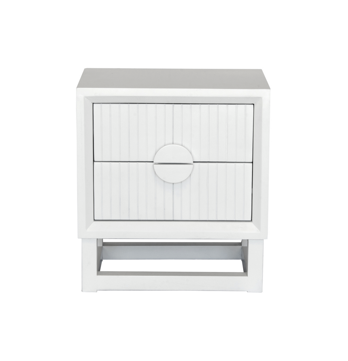 Slated Timber Bedside Table