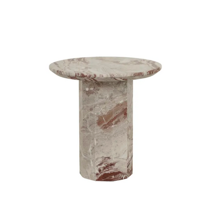 Decagon Marble Side Table