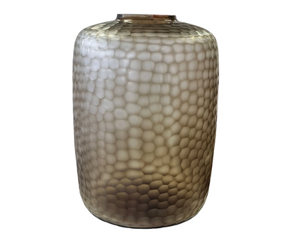 Victoria Tall Glass Vase 31x44cm Smoke